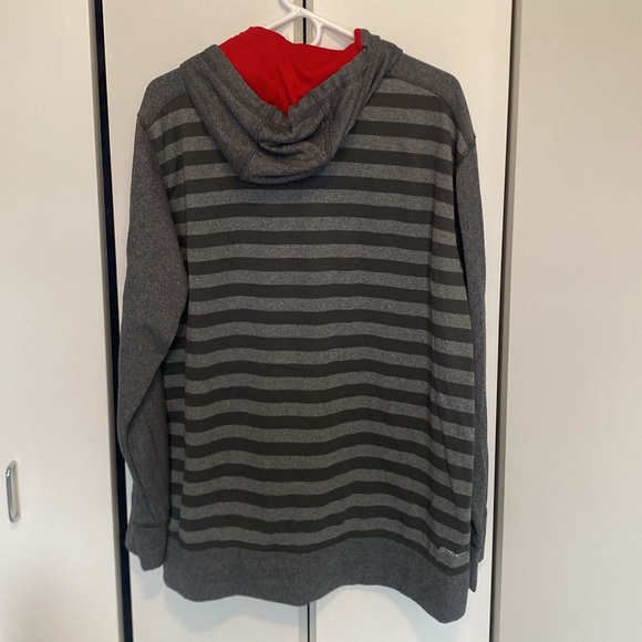 Men’s Striped Adidas Ultimate Hoodie - Picture 2 of 4